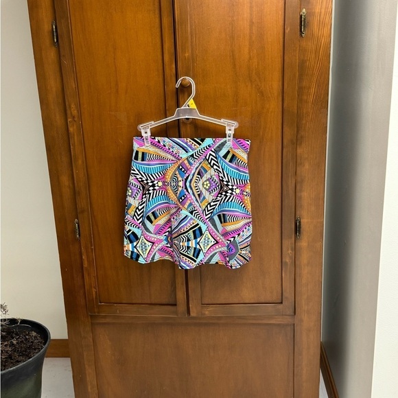 Handy Spandy skort Loud.Proud.Pretty. SM spandex L-16in #springbreak - Picture 1 of 8